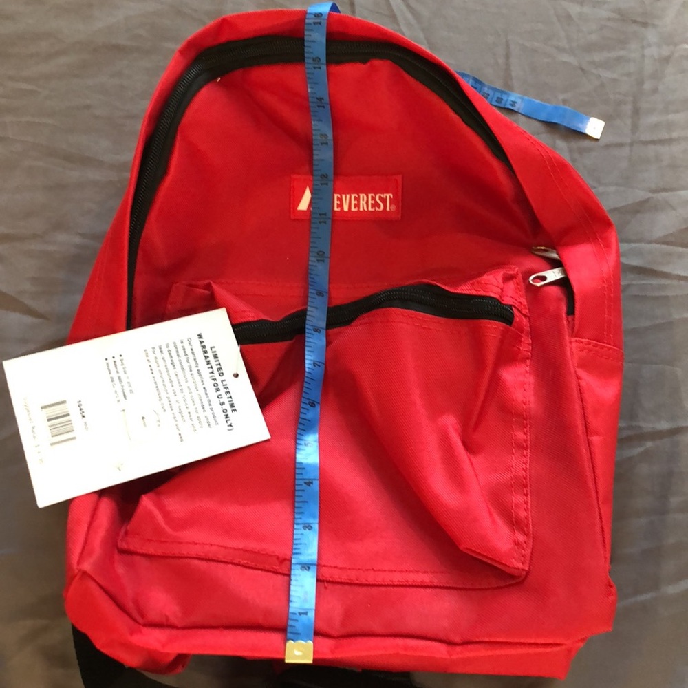 Everest Red Backpack - Picture 5 of 5